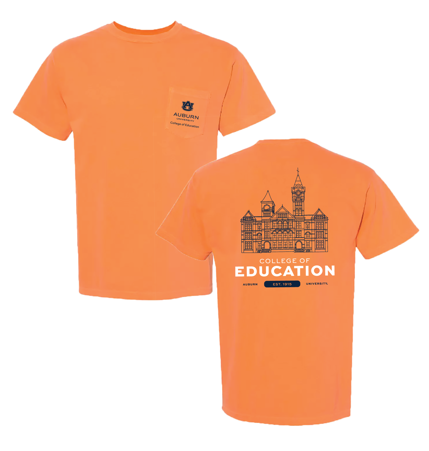 COE Pocket Tee Orange