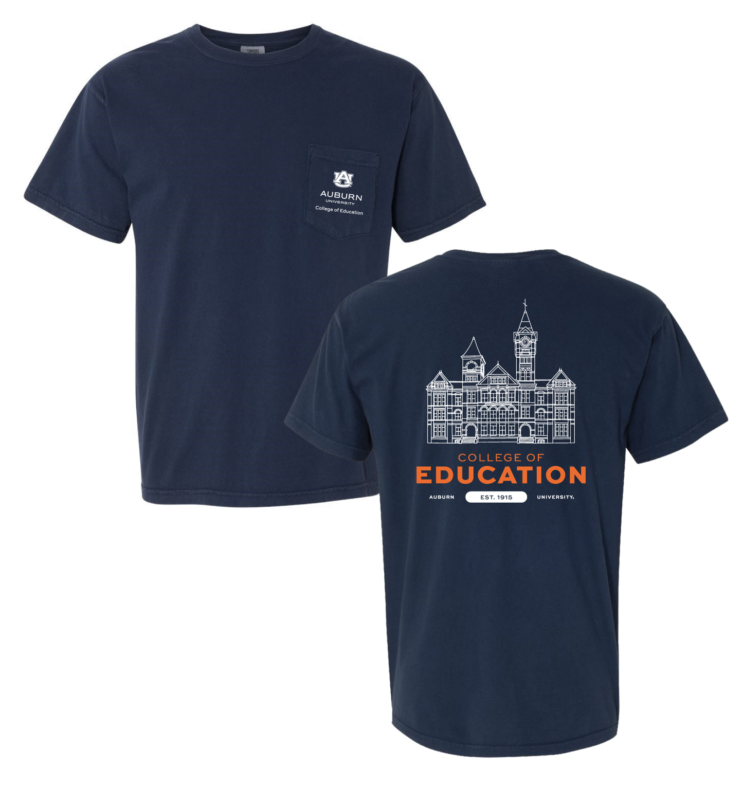COE Pocket Tee Navy