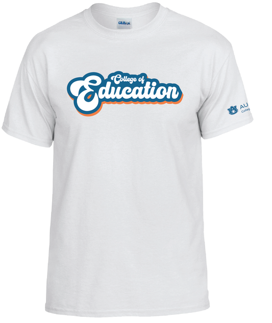 Education White Tee